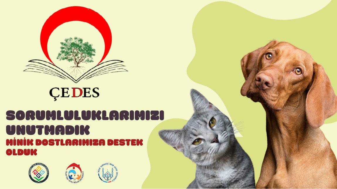 ÇEDES - “Sorumluluklarımızı Unutmadık: Minik Dostlarımıza Destek Olduk”